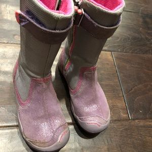 PLAE Purple Boots Toddler Sz 8